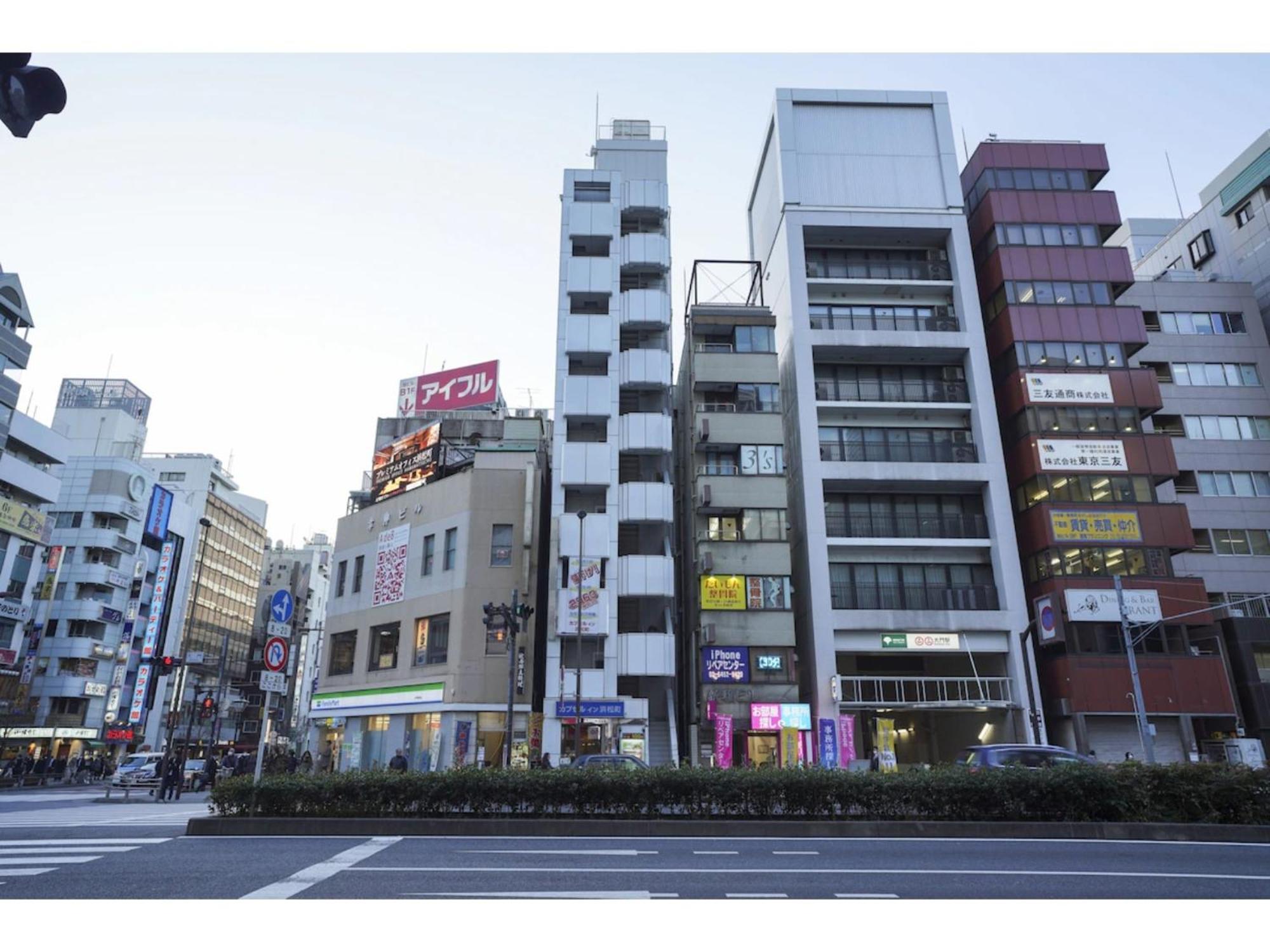 Male Only Capsule Inn Hamamatsucho - Vacation Stay 68799V Токио Экстерьер фото